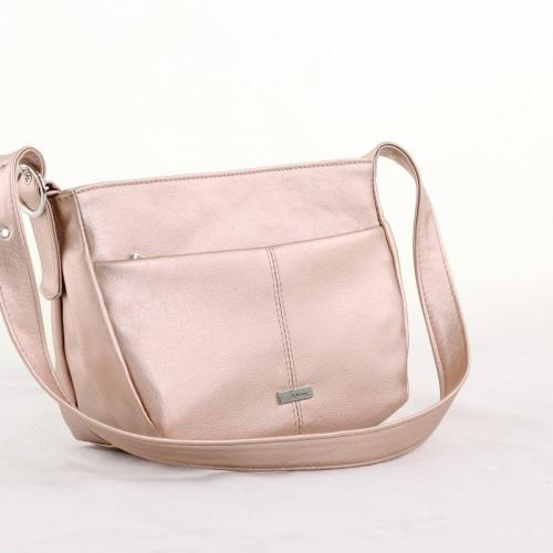 Женская сумка через плечо розовое золото - Фабрика сумок «Саломея»