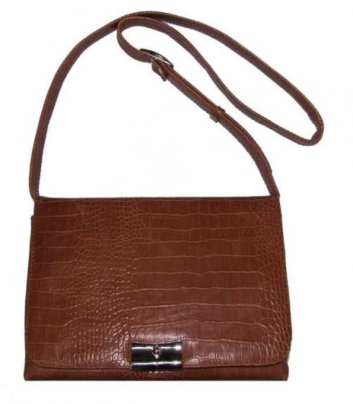 Кожаная сумка на плечо женская Dalena - Фабрика сумок «Dalena»