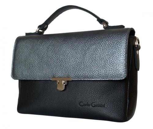 Деловая сумка женская Vallerana black Carlo Gattini - Фабрика сумок «Carlo Gattini»