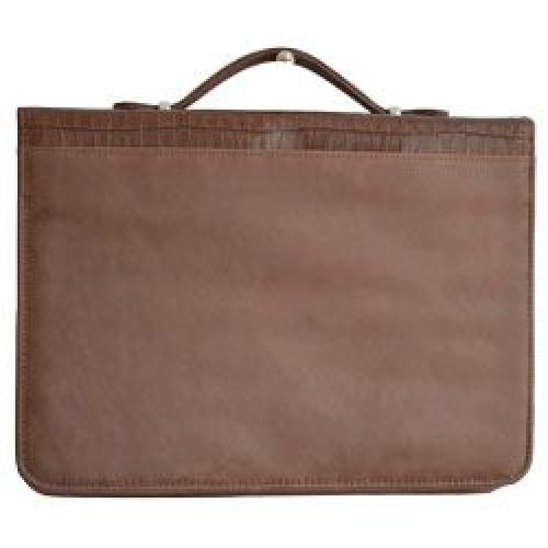 Мужской портфель коричневый Варвара - Фабрика сумок «Варвара»