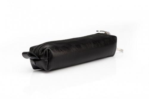 Ключница футляр на молнии Black D.Morelli - Фабрика сумок «Faetano»