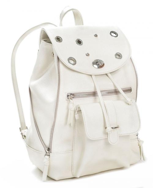 Рюкзак молодежный белый ViTa-Art - Фабрика сумок «ViTa-Art »
