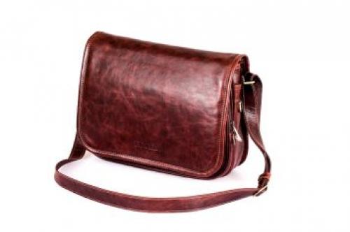 Мужская сумка-планшет коричневая Fabrizio - Фабрика сумок «Fabrizio»