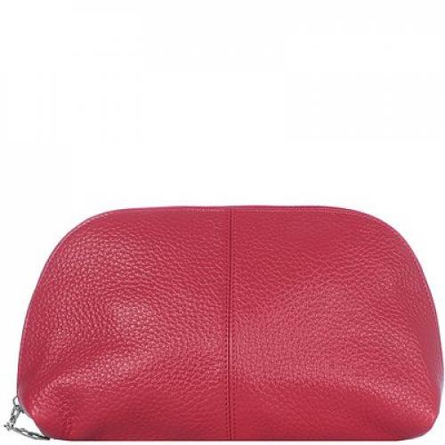 Кожаная косметичка женская красная Richet - Фабрика сумок «Richet»