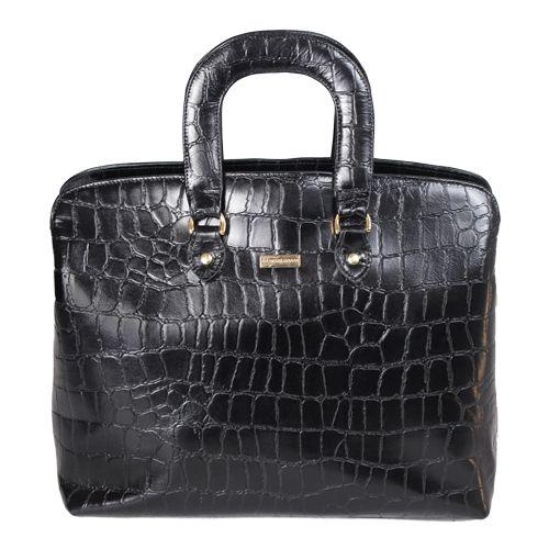 Женская сумка деловая черная  - Фабрика сумок «Кожгалантерейное предприятие Бебеля»