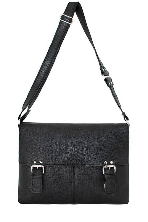 Мужская сумка-папка черная PROTEGE - Фабрика сумок «PROTEGE»