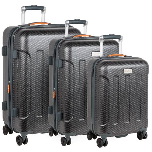 Комплект 3-ой дорожных чемоданов Полар - Фабрика сумок «Полар»