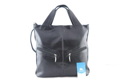 Женская лакированная черная сумка Сумки Питер - Фабрика сумок «Сумки Питер»