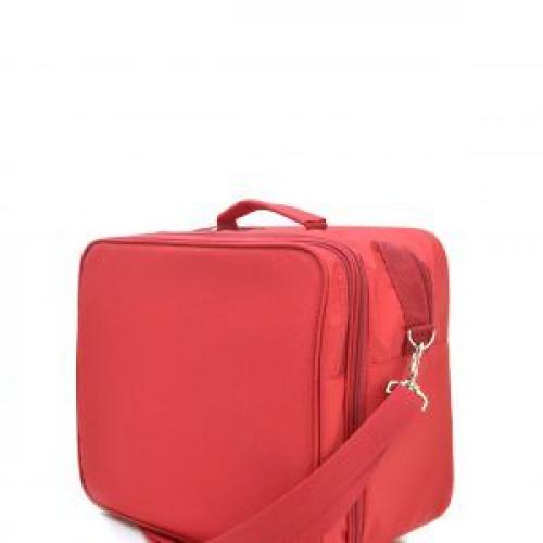 Дорожная сумка красная Бином - Фабрика сумок «Бином»
