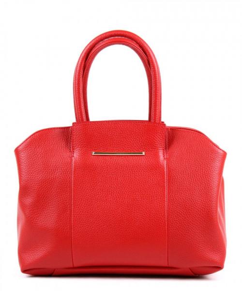 Женская сумка классическая красная Медведково - Фабрика сумок «Медведково»
