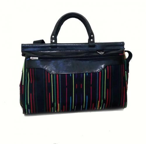 Дорожный саквояж женский радуга Докофа - Фабрика сумок «Докофа»