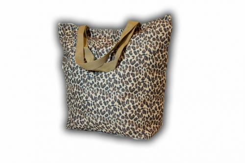 Пляжная сумка леопард Тандем - Фабрика сумок «Тандем»