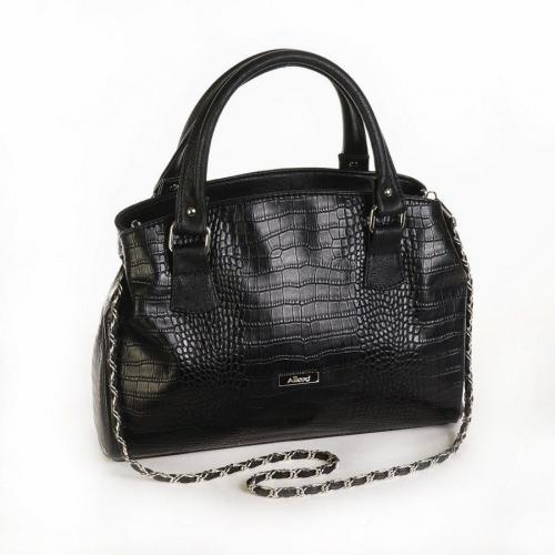 Классическая сумка женская черная Allexi - Фабрика сумок «Allexi»