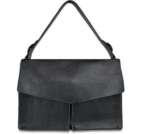 Женская кожаная сумка черная ELBI - Фабрика сумок «ELBI»
