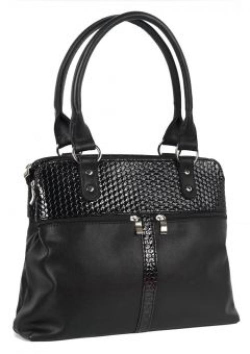Черная сумка женская ViTa-Art - Фабрика сумок «ViTa-Art »