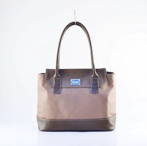 Женская сумка коричневая эко кожа Сакси - Фабрика сумок «Сакси»