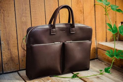 Портфель мужской кожаный Handsel - Фабрика сумок «Handsel»