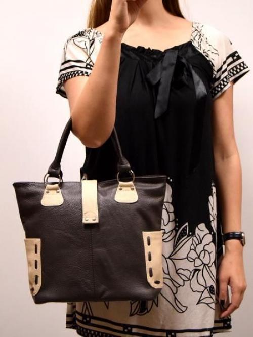 Кожаная женская сумка Карман - Фабрика сумок «Карман»