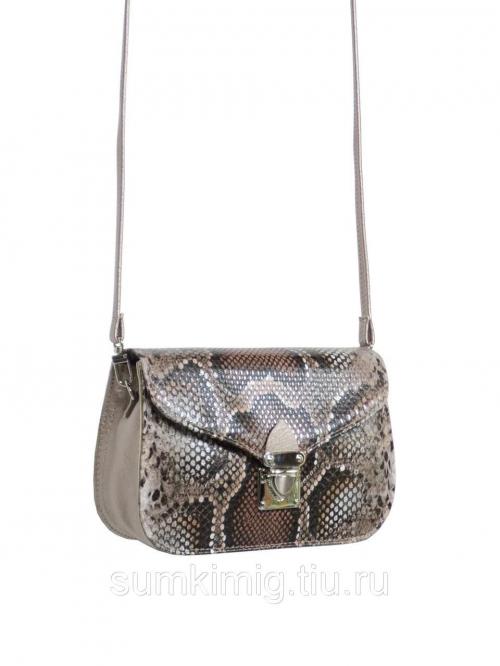 Женская сумка мультиколор кожа питона Миг - Фабрика сумок «Миг»