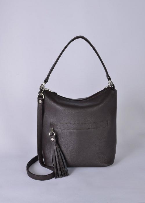 Женская сумка классическая шоколад Anri - Фабрика сумок «Anri»