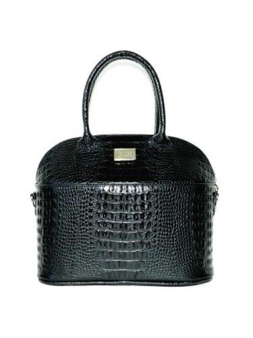 Сумка женская каркасная кайман черный GriNNa - Фабрика сумок «GriNNa»