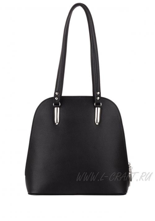 Женская сумка каркасная черная L-Craft - Фабрика сумок «L-Craft»