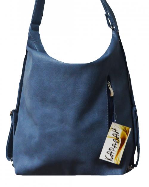 Синяя женская сумка из эко кожи Караван - Фабрика сумок «Караван»