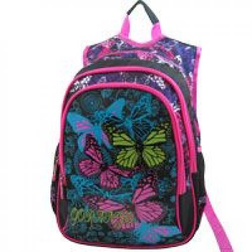 Школьный рюкзак для девочек бабочки Стелс - Фабрика сумок «Стелс»