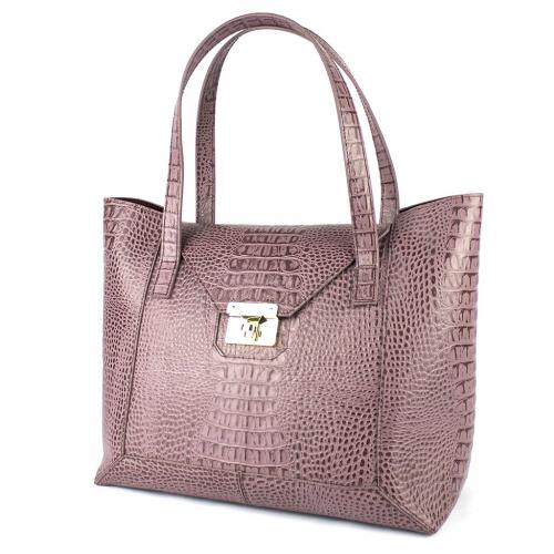 Женская классическая сумка сирень Барти - Фабрика сумок «Барти»