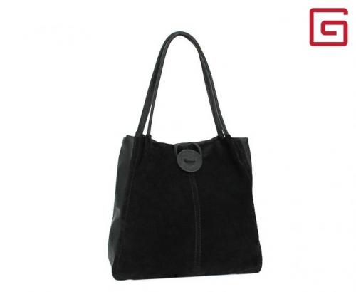 Сумка женская классическая шопер черная Gera - Фабрика сумок «Gera»