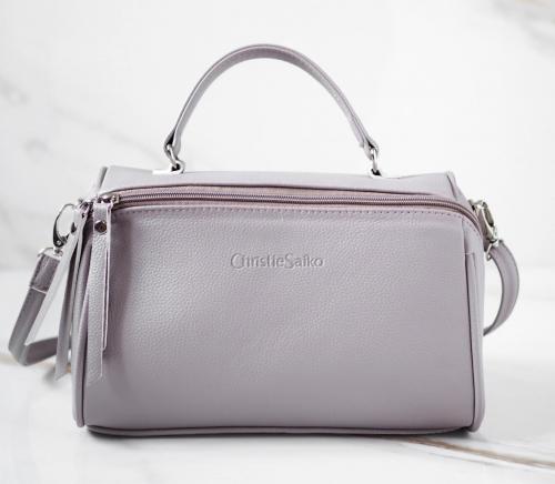Сумка женская бледно-фиолетовая Christie Saiko - Фабрика сумок «Christie Saiko»