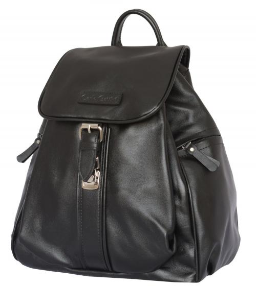 Женский кожаный рюкзак Aventino black Carlo Gattini - Фабрика сумок «Carlo Gattini»