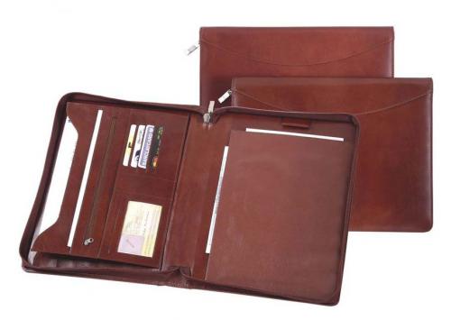 Папка на молнии А4 с карманом для блокнота MeZa - Фабрика сумок «MeZa»