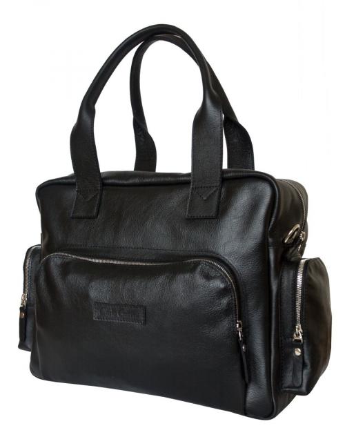 Сумка мужская деловая Rotelle black Carlo Gattini - Фабрика сумок «Carlo Gattini»