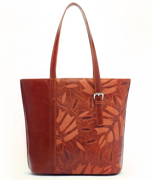 Сумка кожаная женская  с рисунком ALSWA - Фабрика сумок «ALSWA»