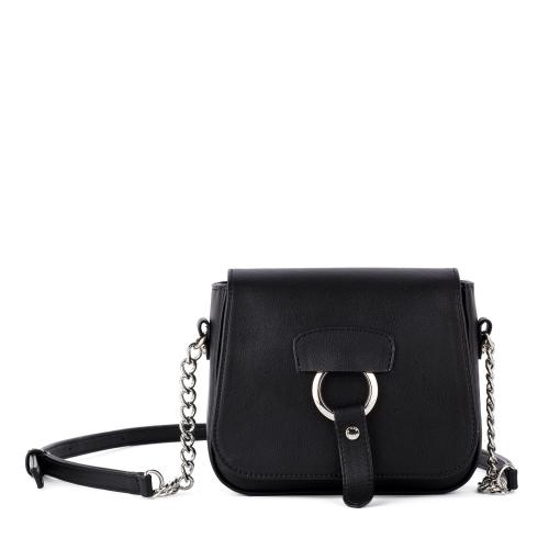 Женская сумка на плече черная Griffon - Фабрика сумок «Griffon»