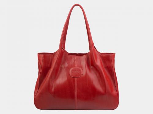 Кожаная женская сумка красная Alexander TS - Фабрика сумок «Alexander TS»