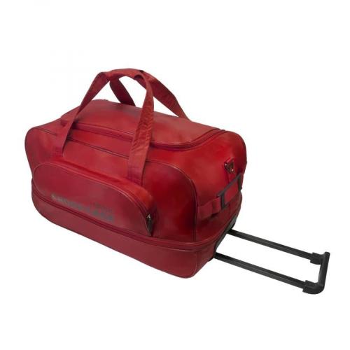 Удобная сумка на колесах красная Альфа Девайс - Фабрика сумок «Альфа Девайс»
