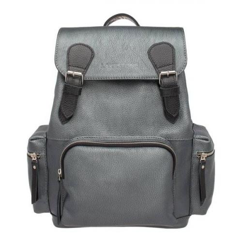 Городской женский рюкзак Garrett Silver Grey Lakestone - Фабрика сумок «Lakestone»